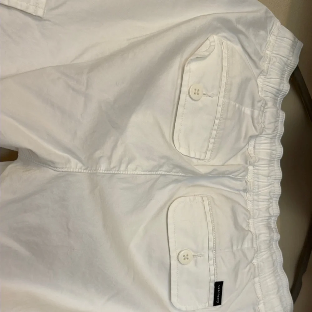 Sanctuary White Jogger Track Pants - Picture 4 of 4
